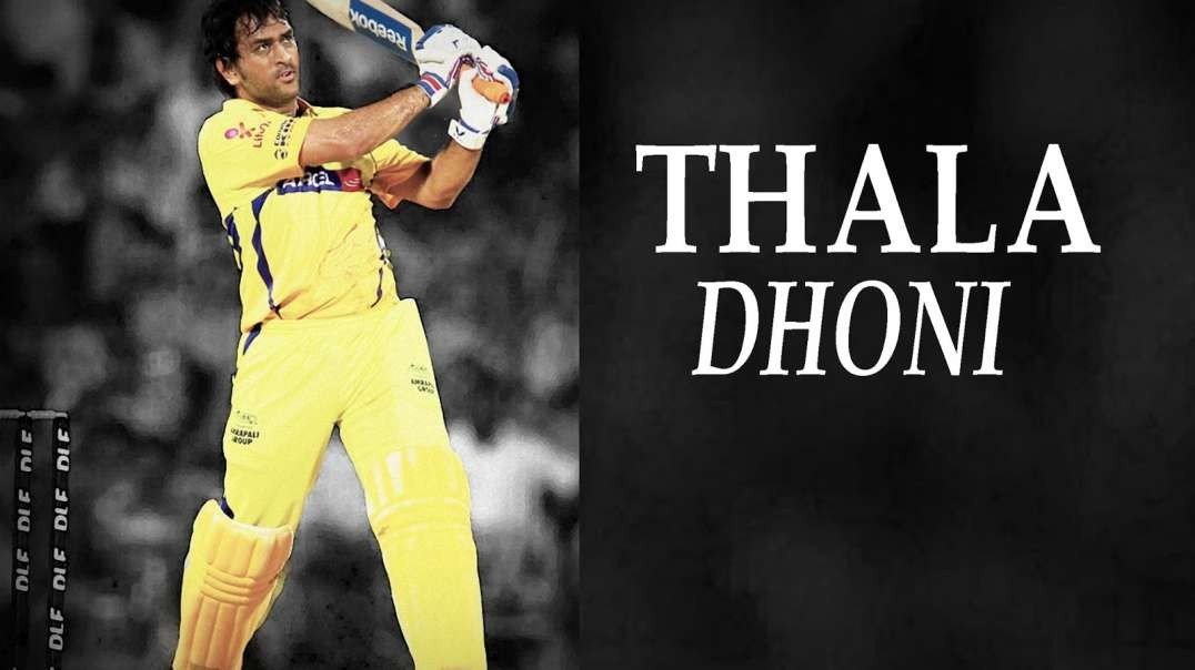 Thala Dhoni Birthday WhatsApp Status - Birthday mashup - Cricket player dhoni Tamil status